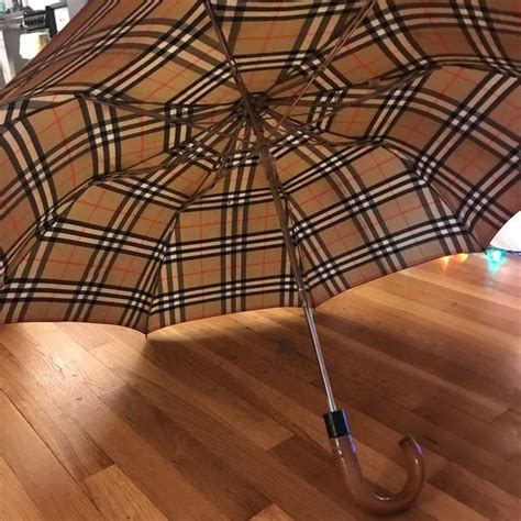 burberry umbrella price|vintage burberry umbrella stand.